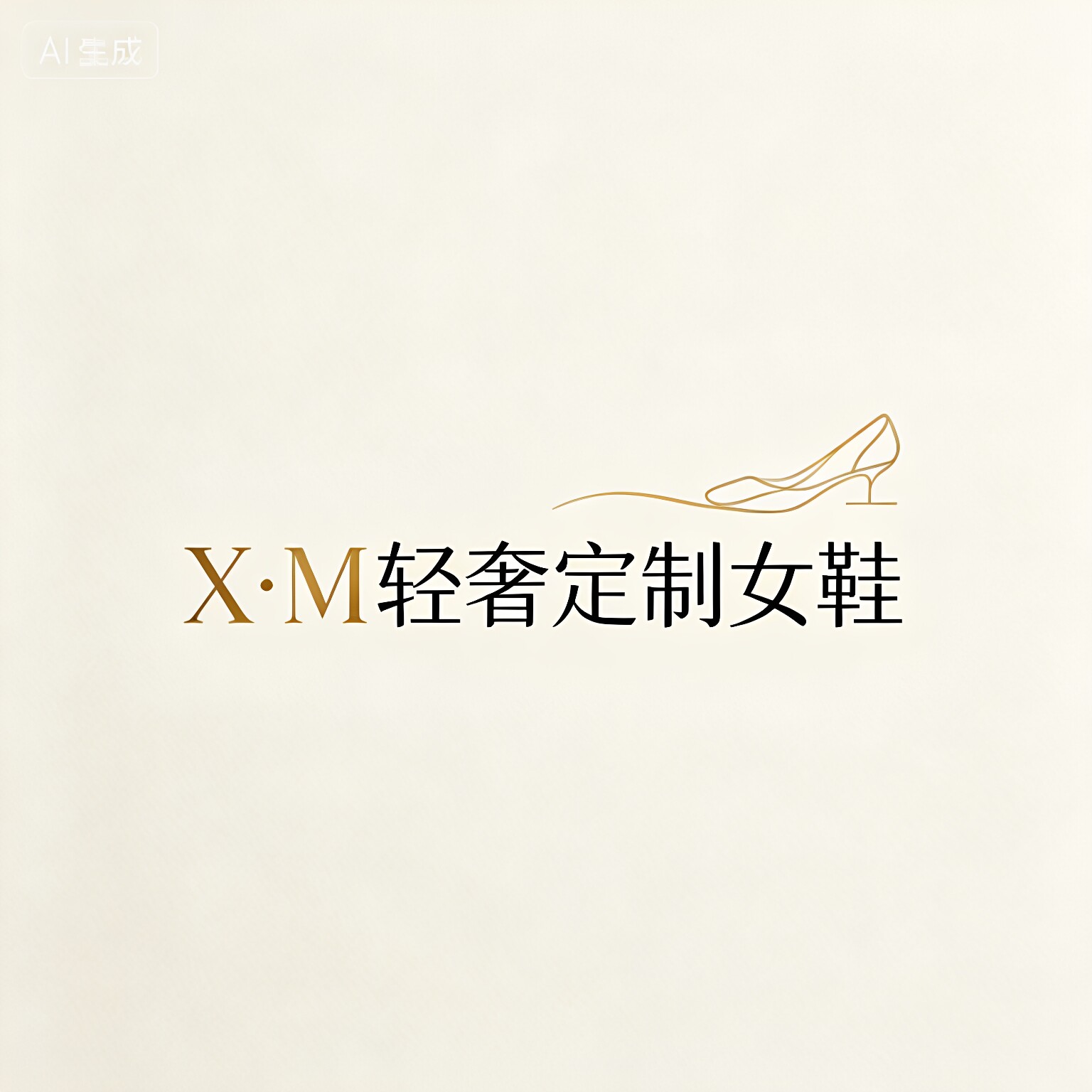 XM轻奢定制女鞋工厂店 店铺LOGO
