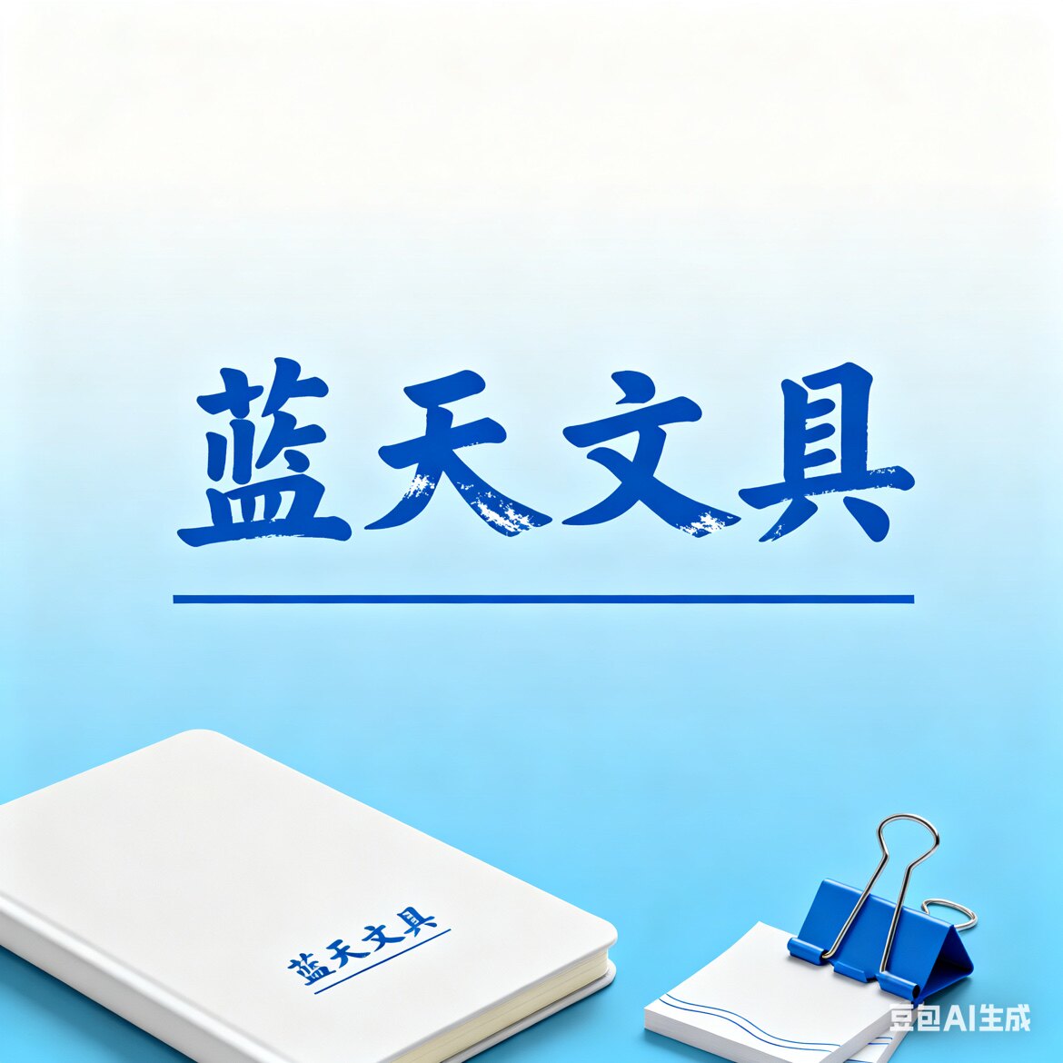 蓝天文具