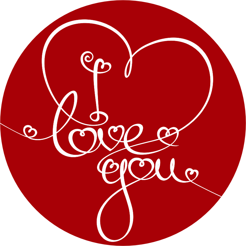I Love You结婚喜帖