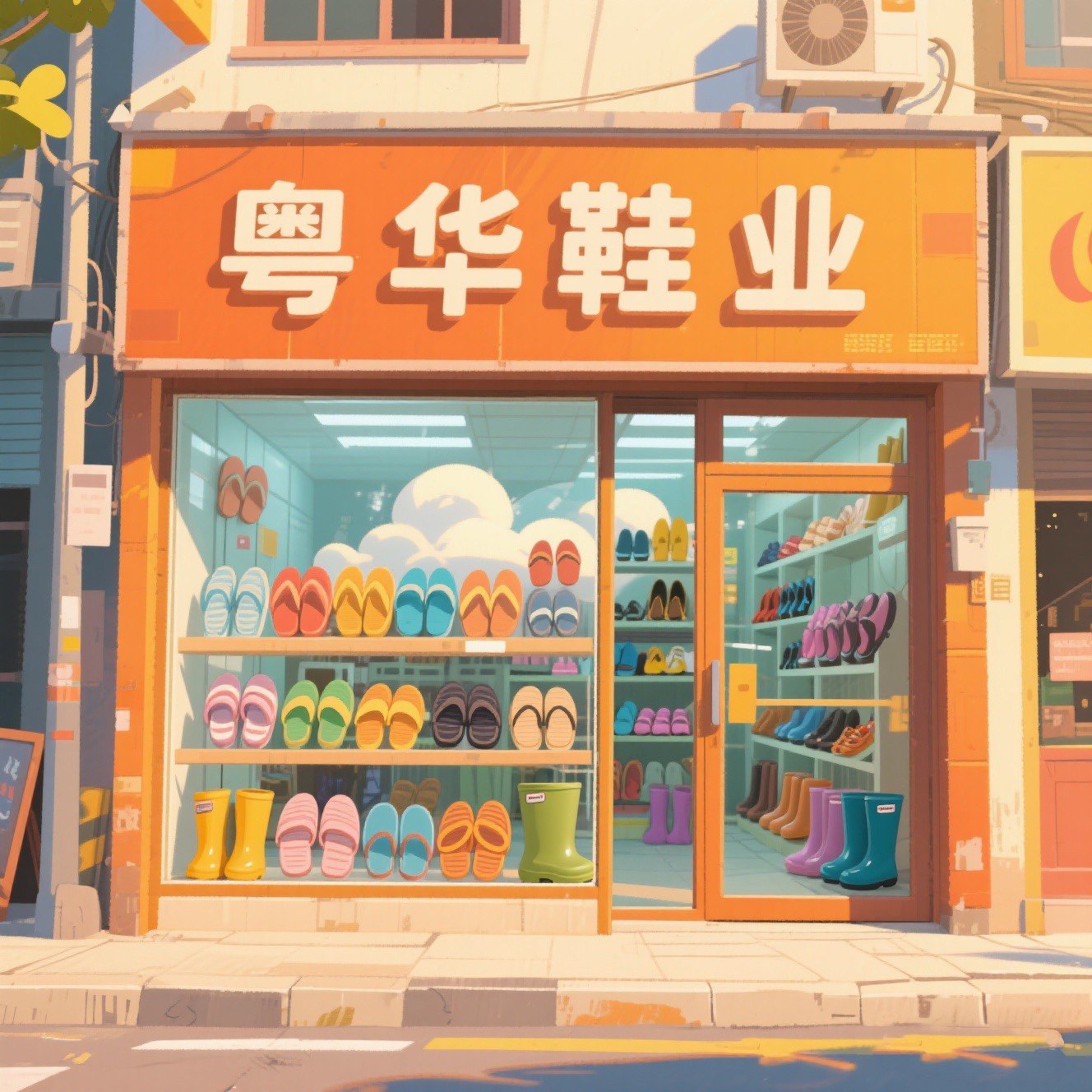 粤华鞋业批发