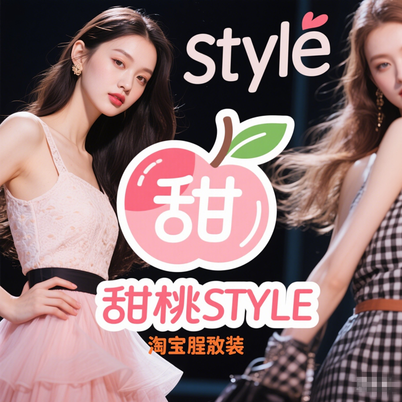 甜桃町STYLE 店铺LOGO