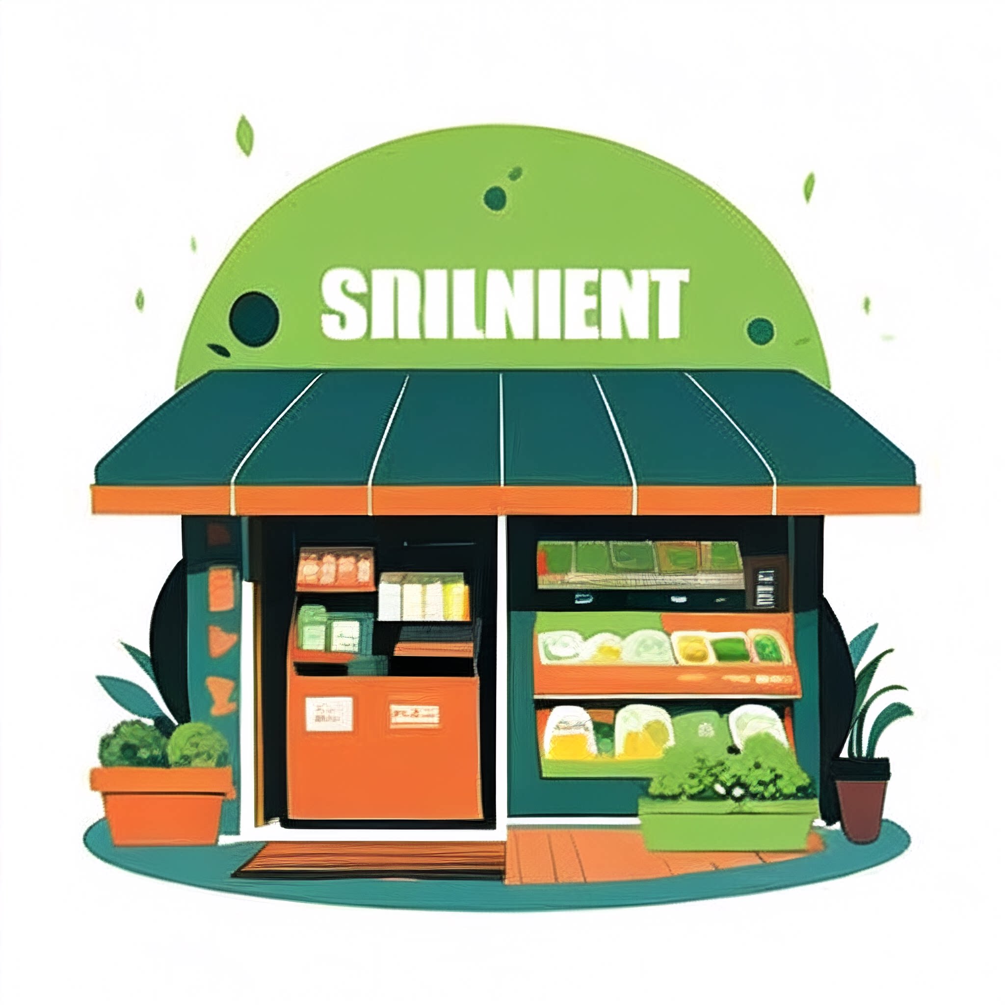 Shopping supermarket