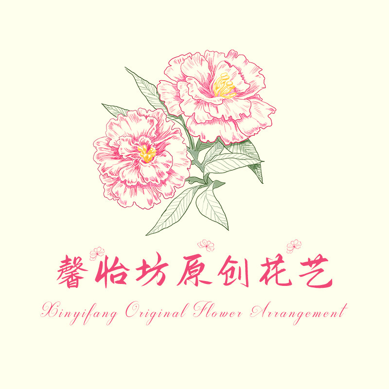 馨怡坊原创花艺 店铺LOGO