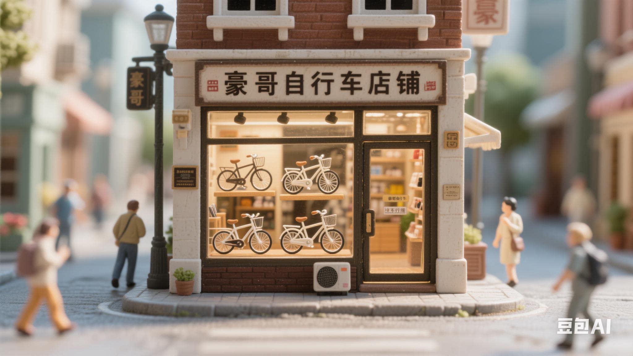 豪哥自行车店铺
