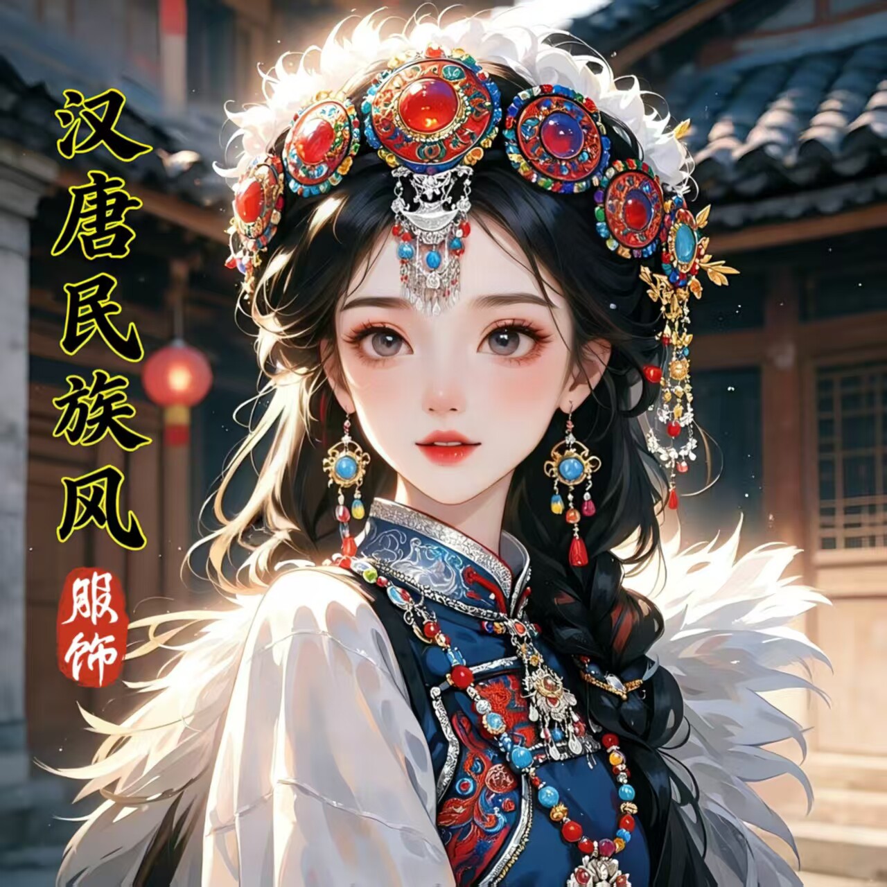 汉唐民族风服饰