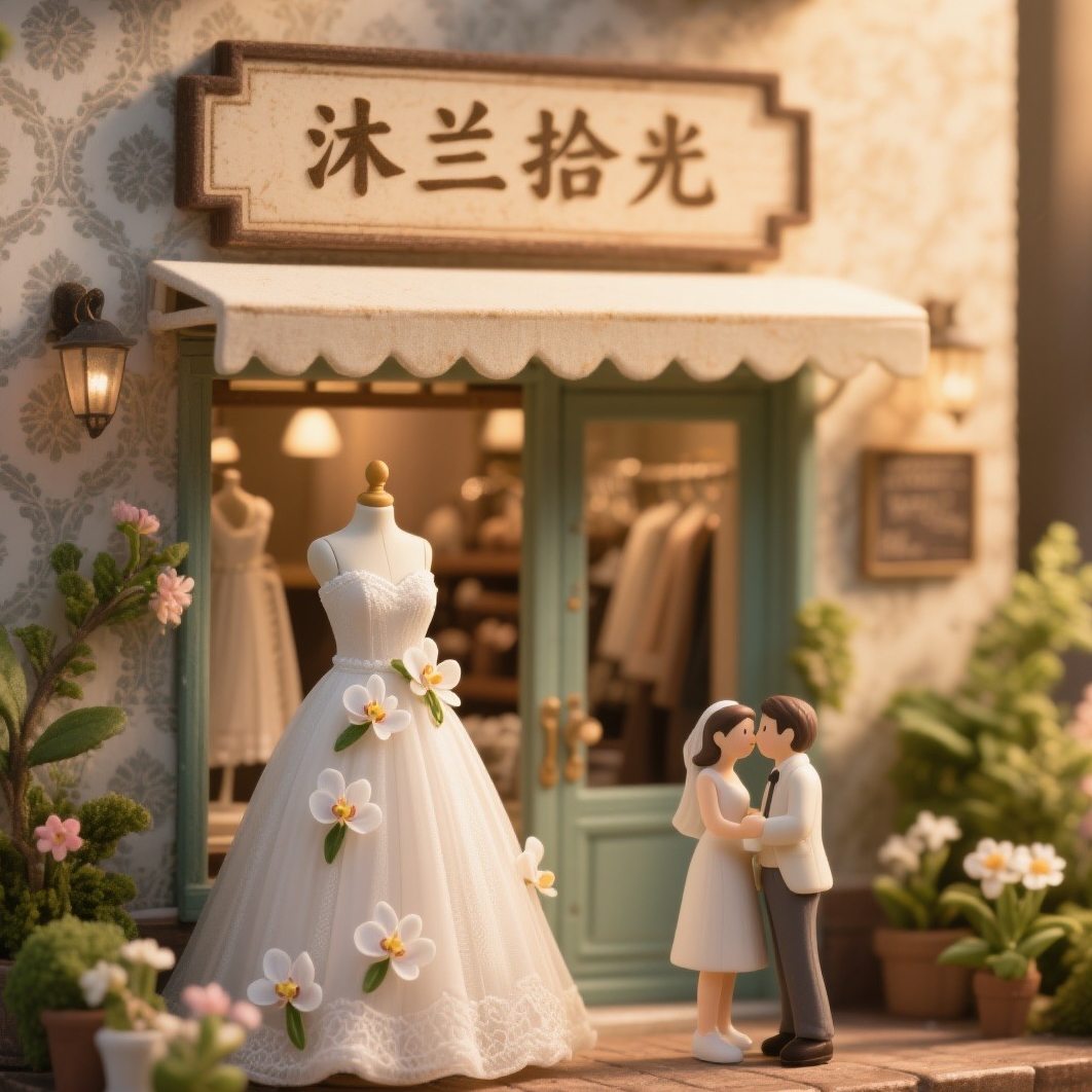 沐兰拾光影楼拍摄服装