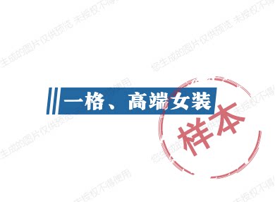 一格实体女装店