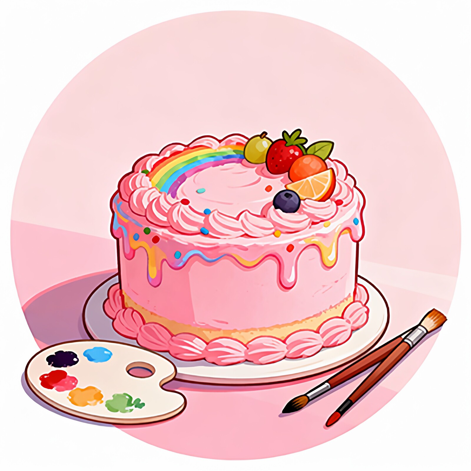 潮流色彩烘培屋