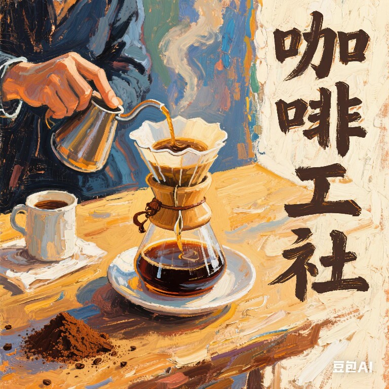 咖啡工社 店铺LOGO