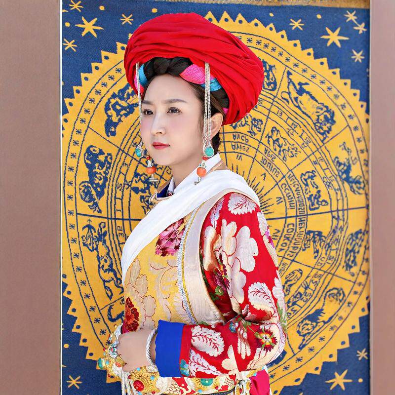藏区小鲁茸的山货铺子