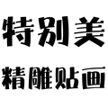 特别美装饰美化贴纸