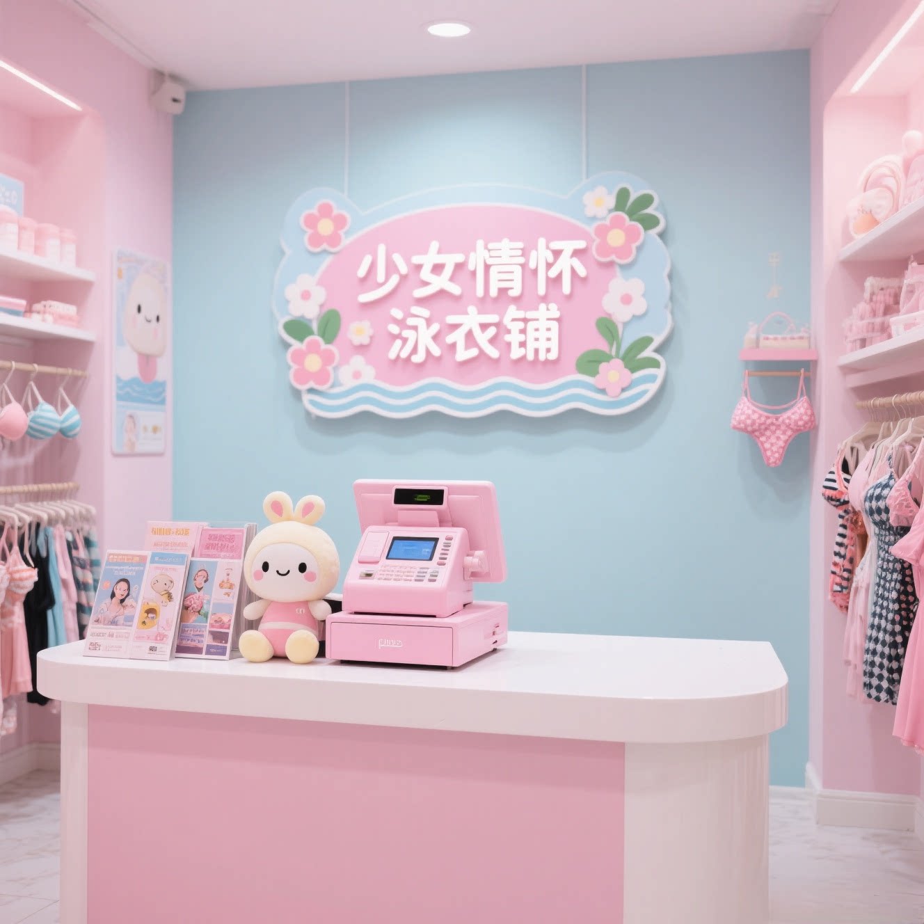 少女情怀泳衣铺