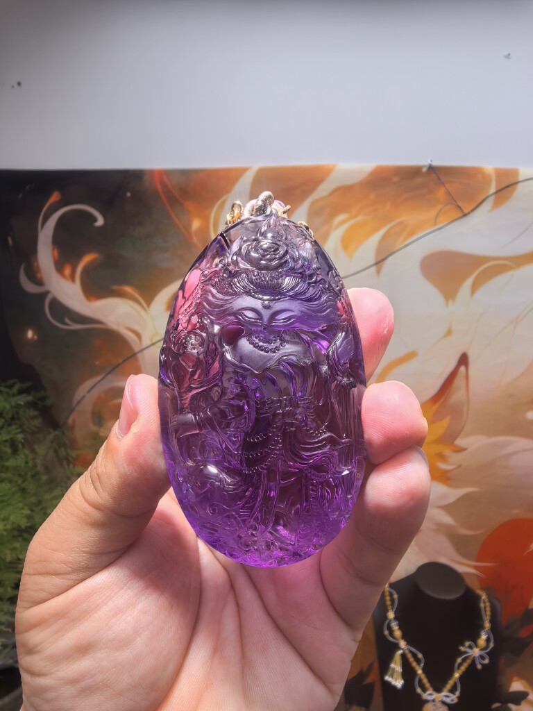 辰菲水晶九尾狐