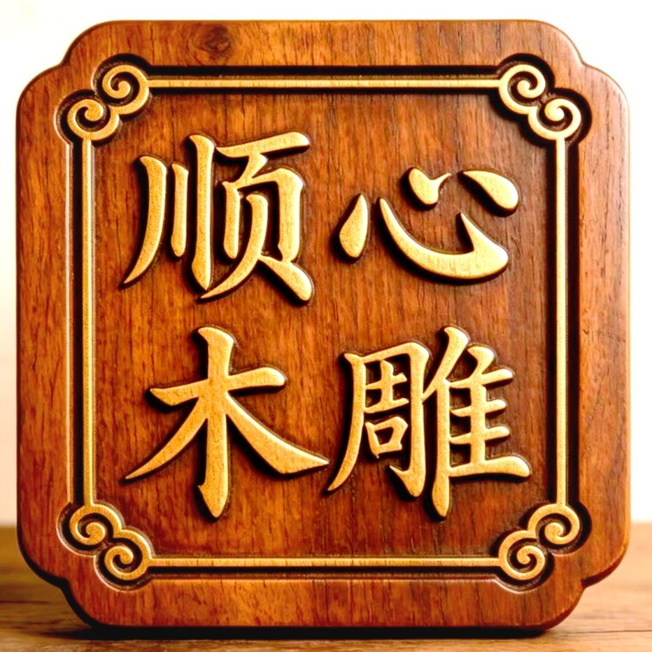 东阳顺心木雕牌匾定制