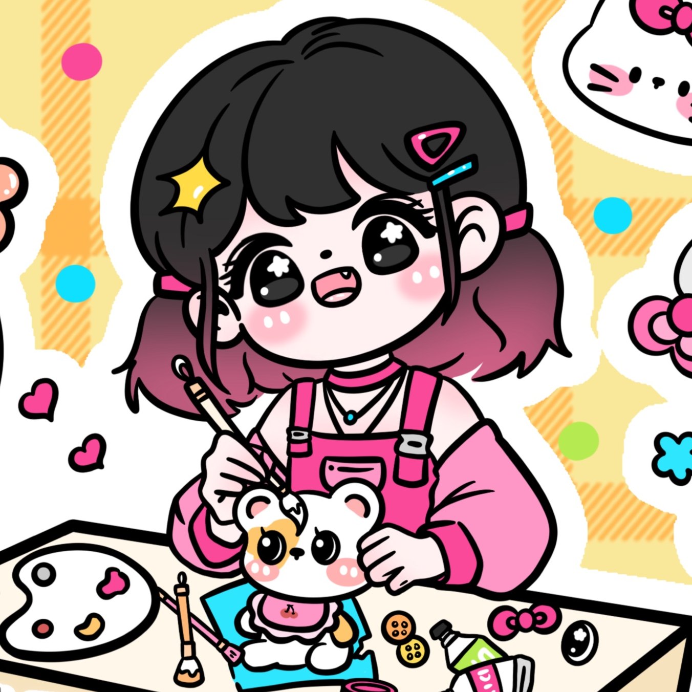 甜酷少女DIY小站 店铺LOGO