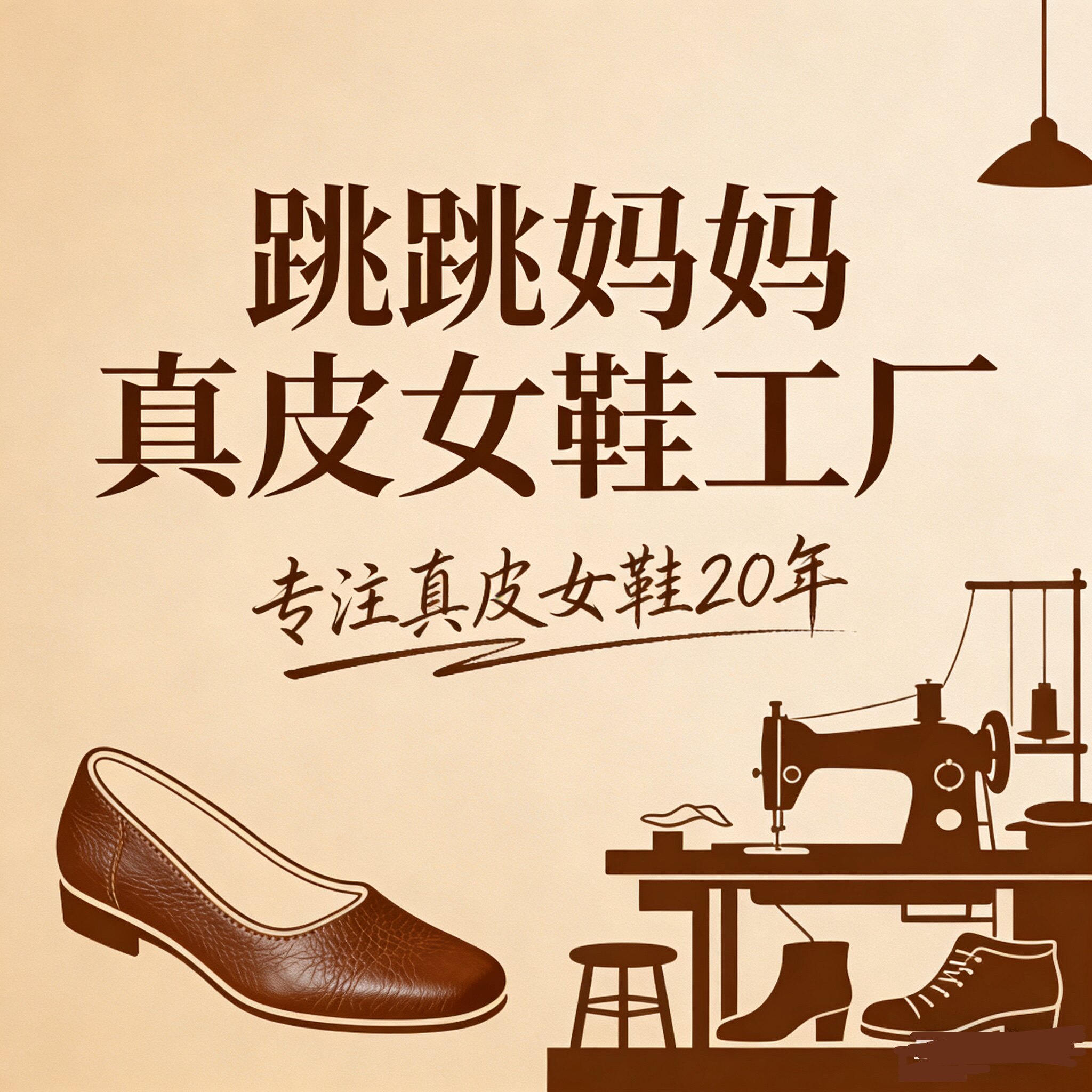 跳跳妈妈真皮女鞋工厂