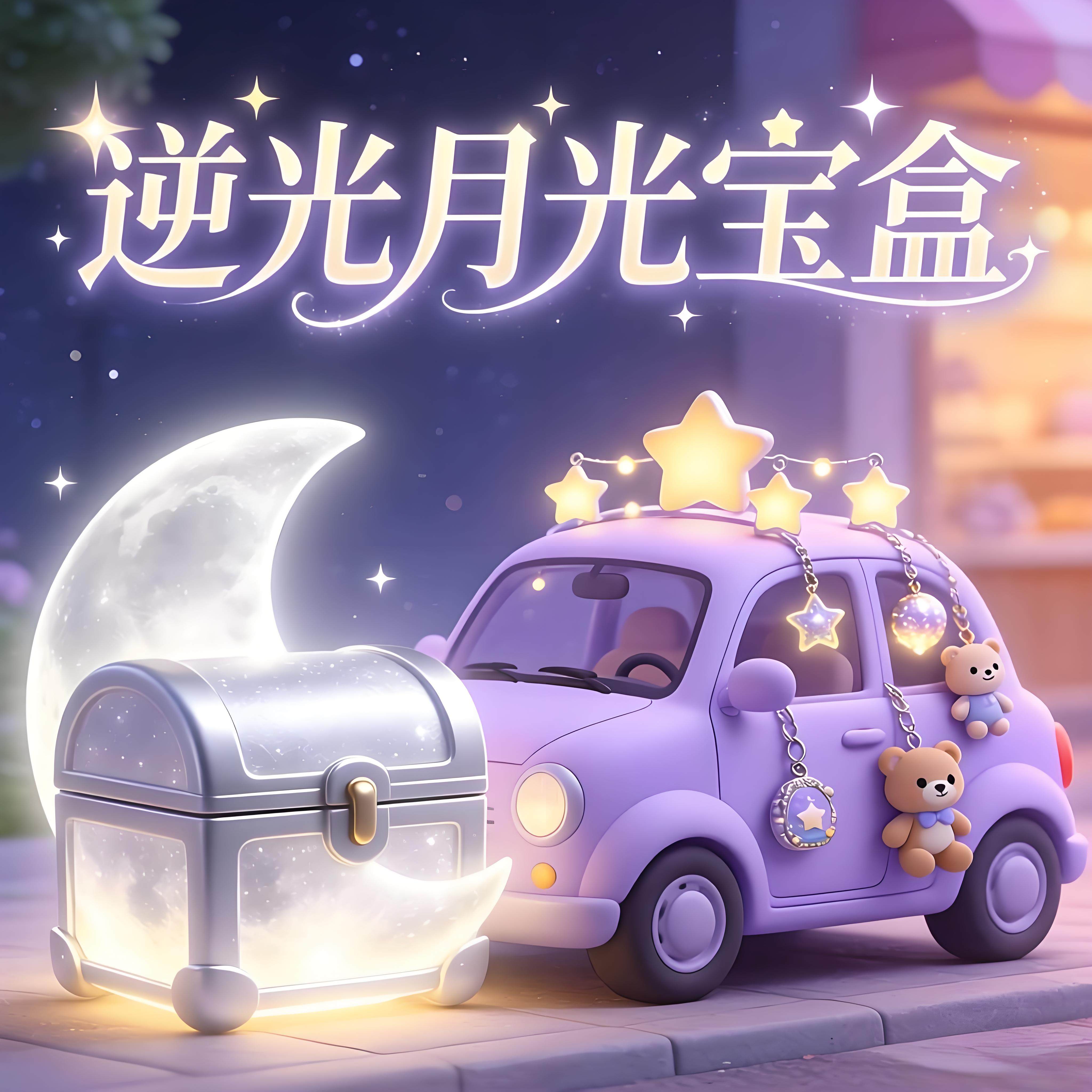 逆光月光宝盒 店铺LOGO