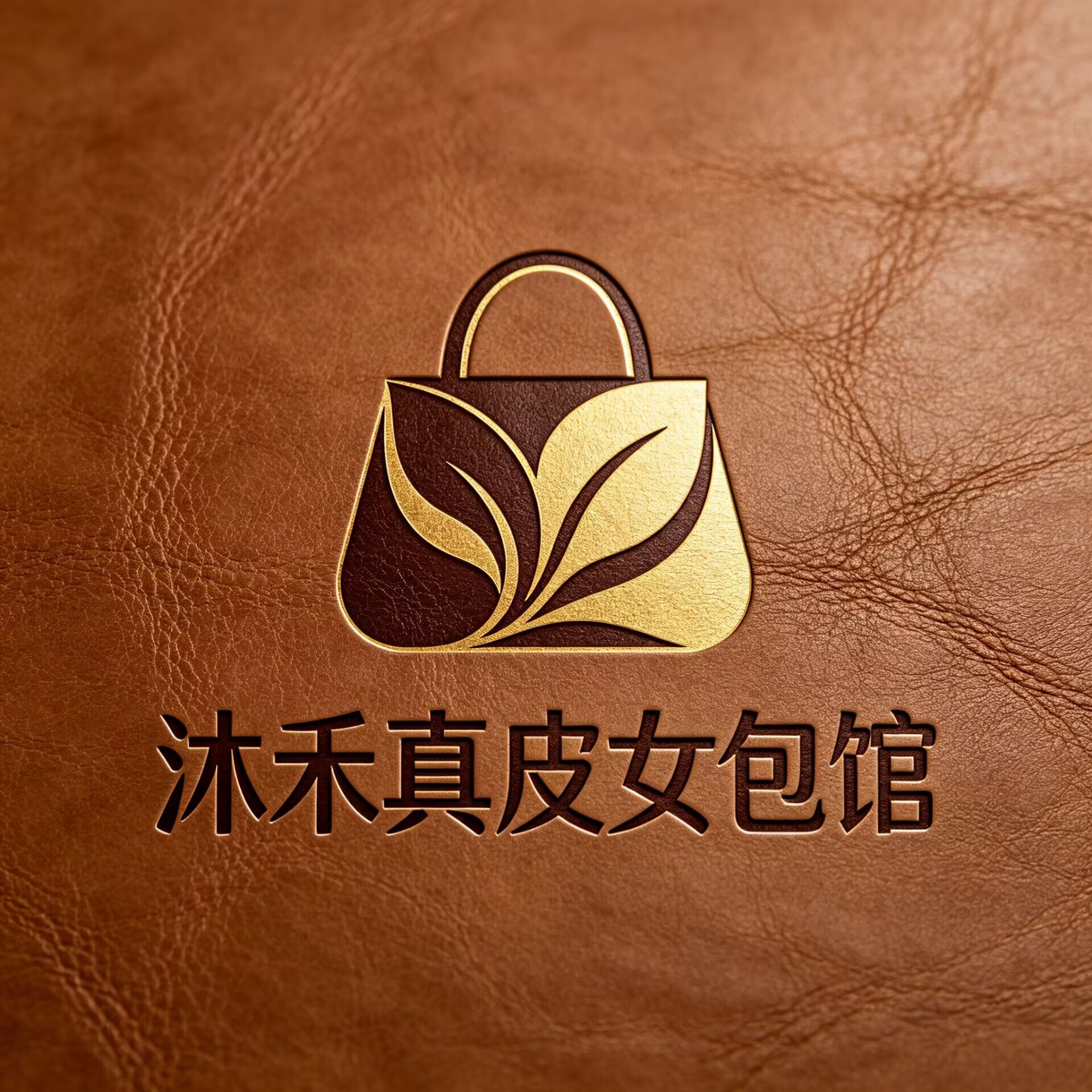 沐禾真皮女包馆