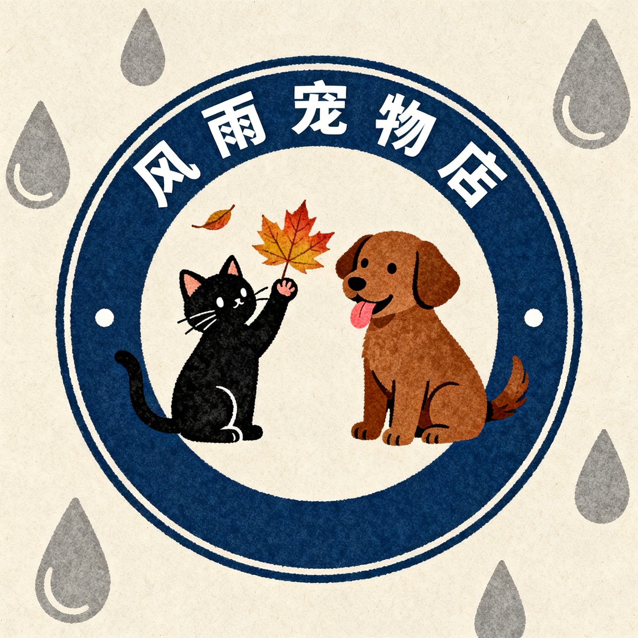 风雨宠物店 店铺LOGO