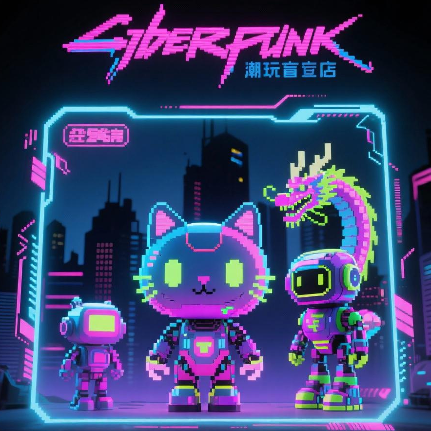 可莉潮玩盲盒