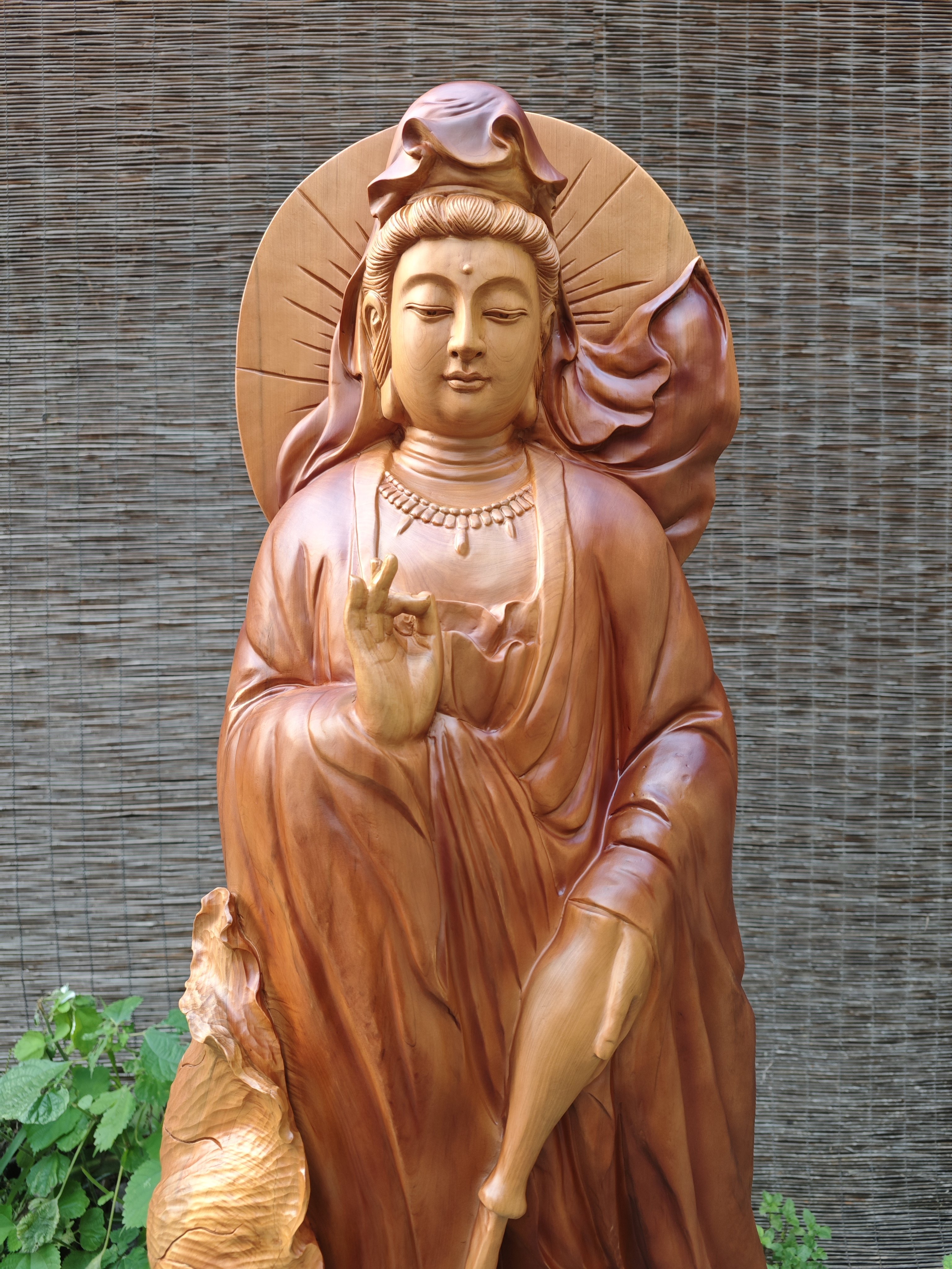桂林根雕人物摆件