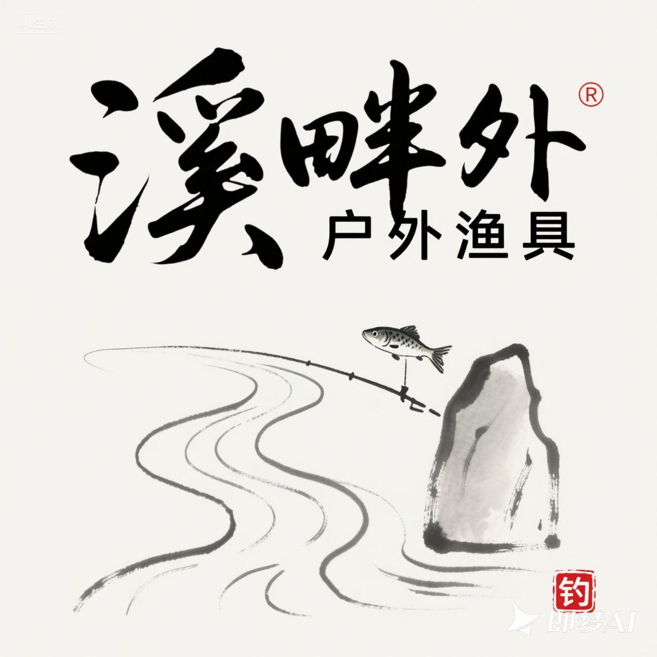 溪畔户外渔具店
