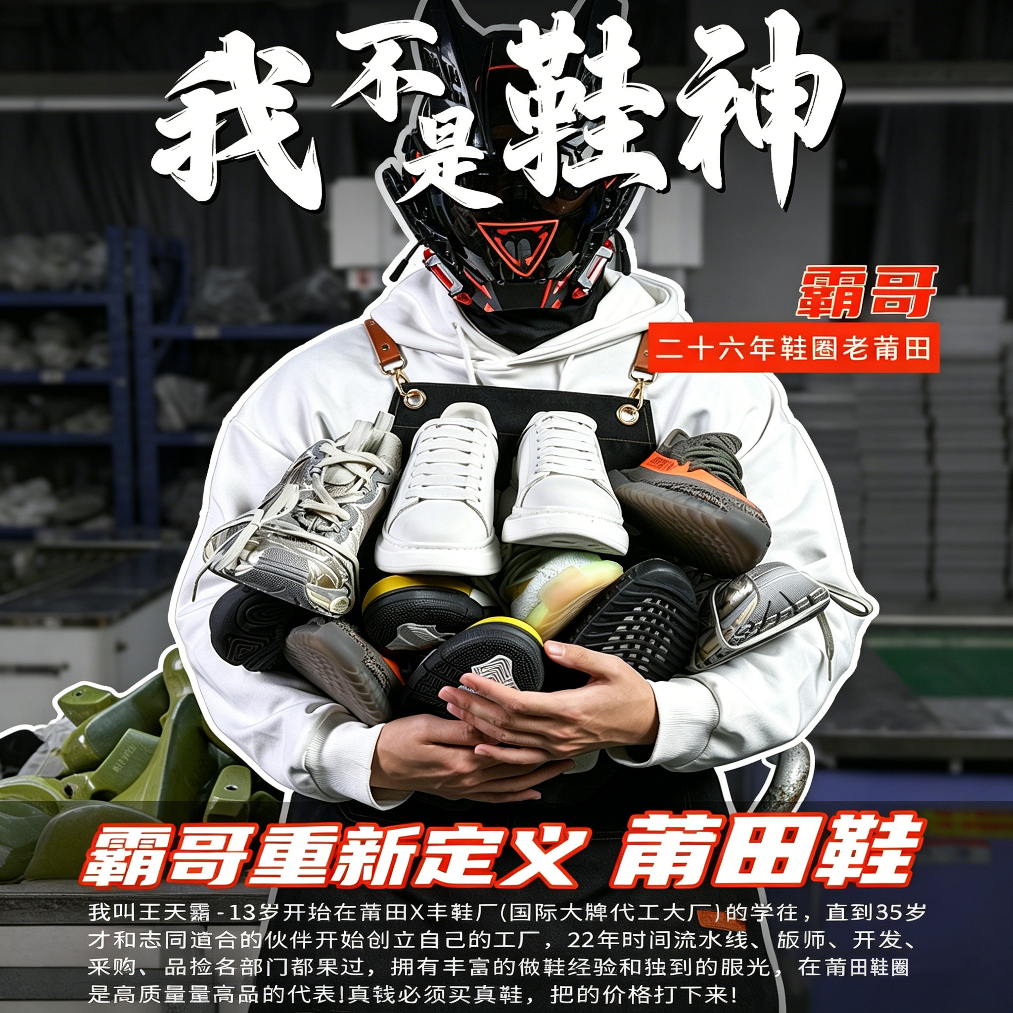 莆田鞋神霸哥甄选好鞋