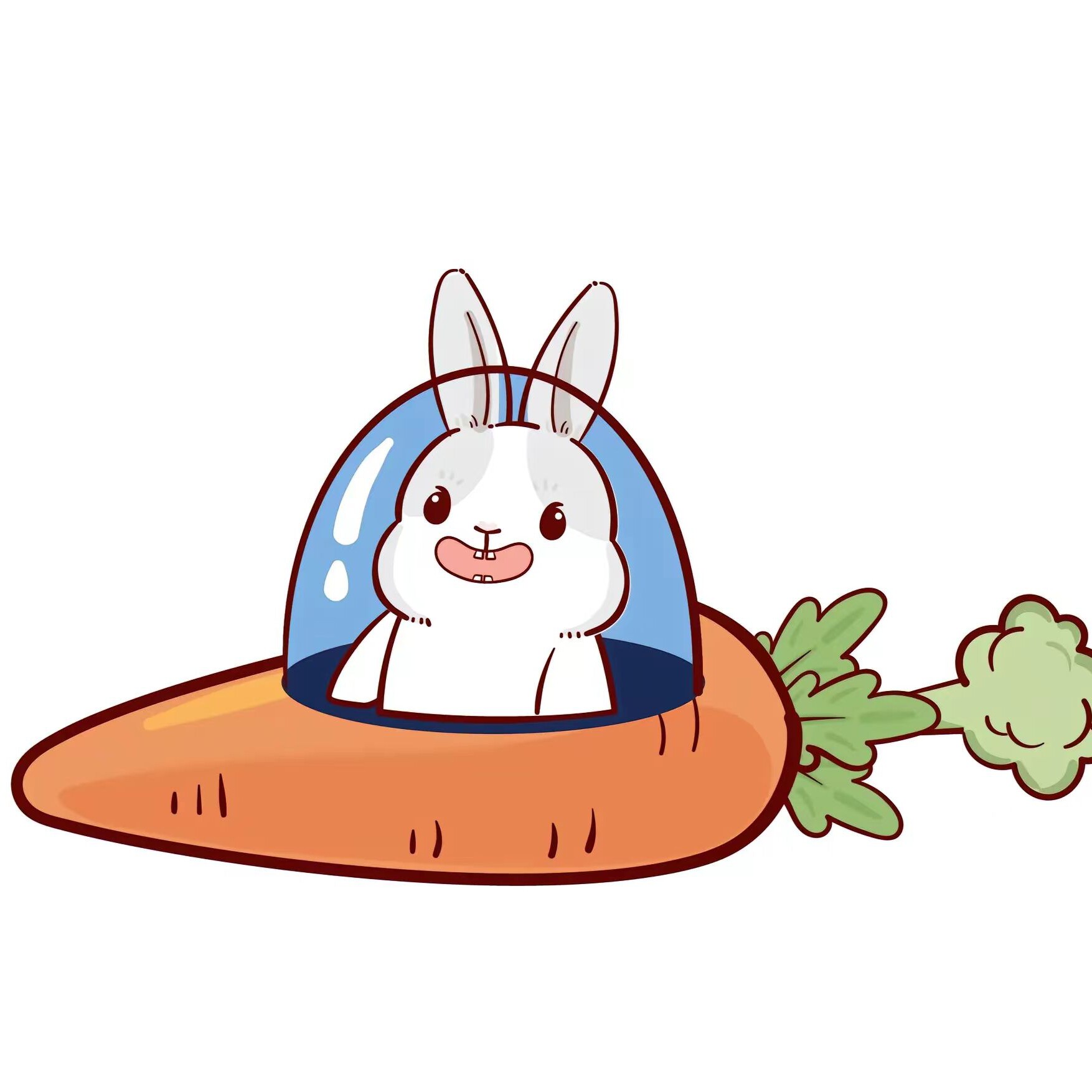 飞行兔素材 店铺LOGO