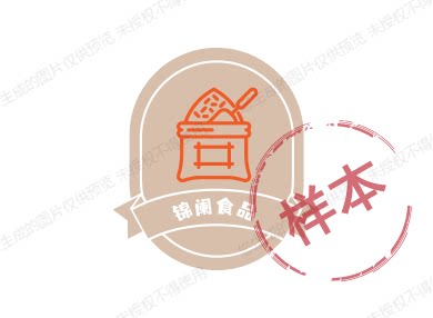 锦阑食品 店铺LOGO
