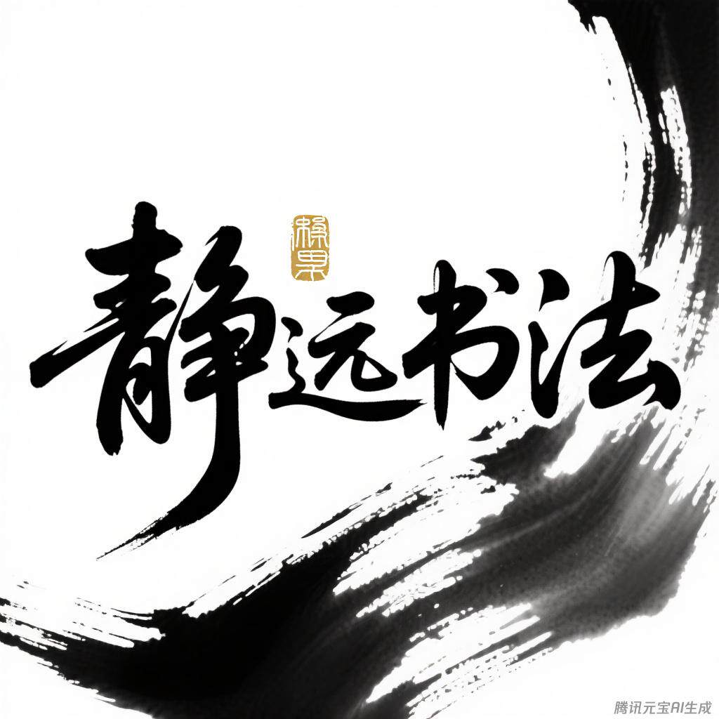 静远书法