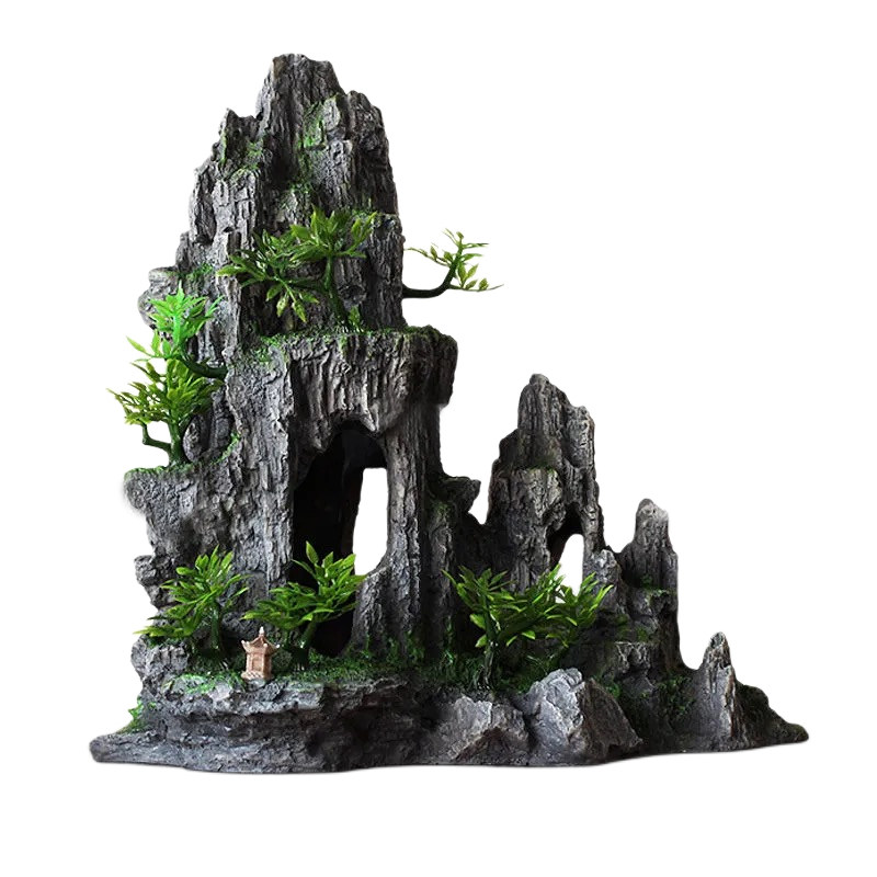 鱼之家鱼缸假山