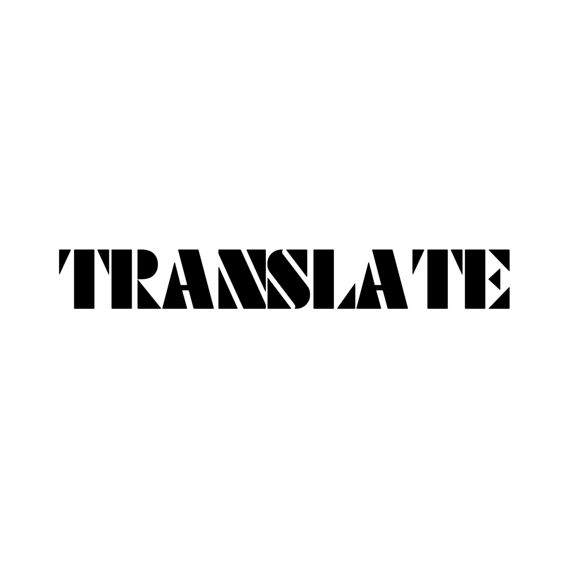 TRANSLATE 店铺LOGO