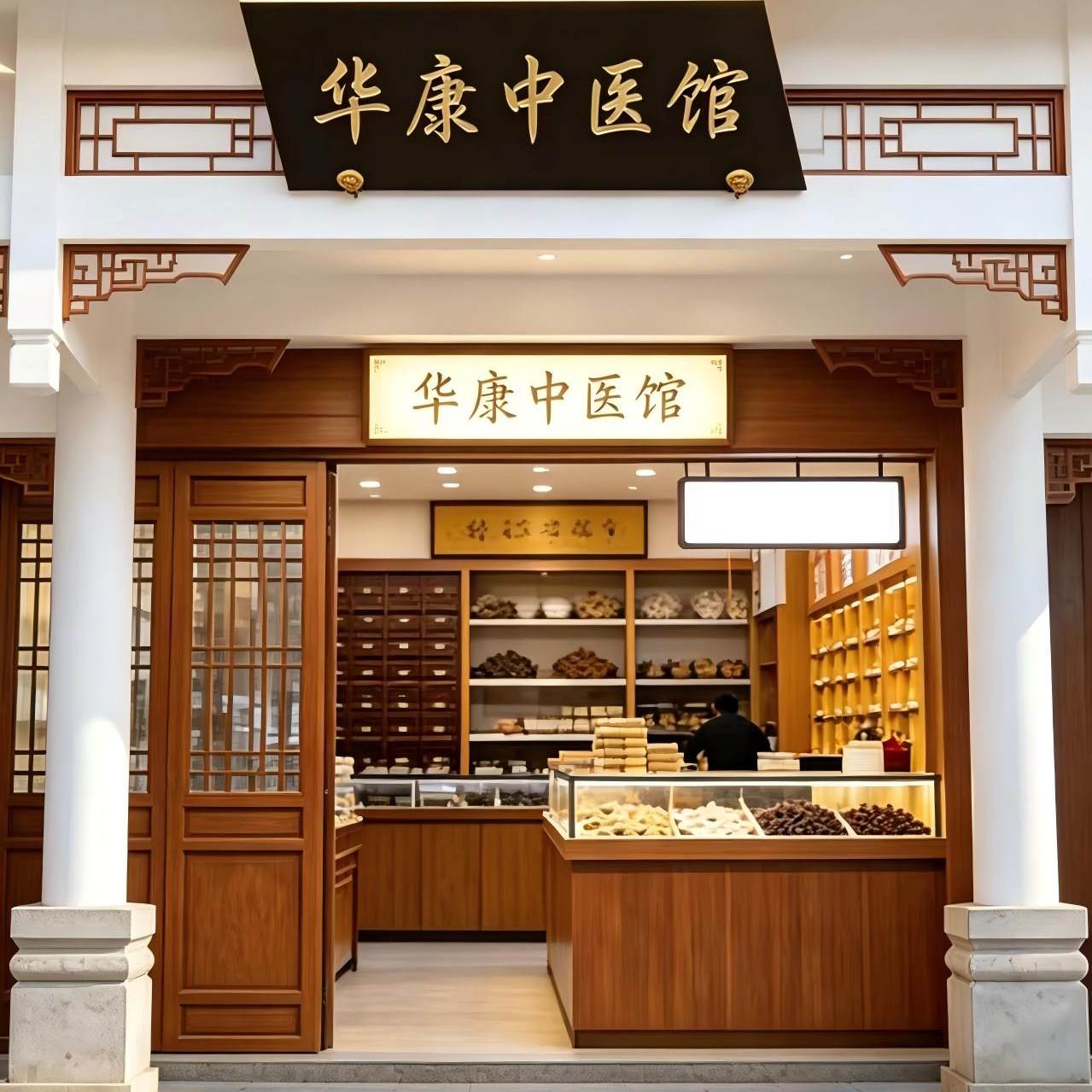 华康中医馆 店铺LOGO