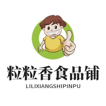 粒粒香食品 店铺LOGO