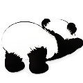 两只熊猫 大码睡衣