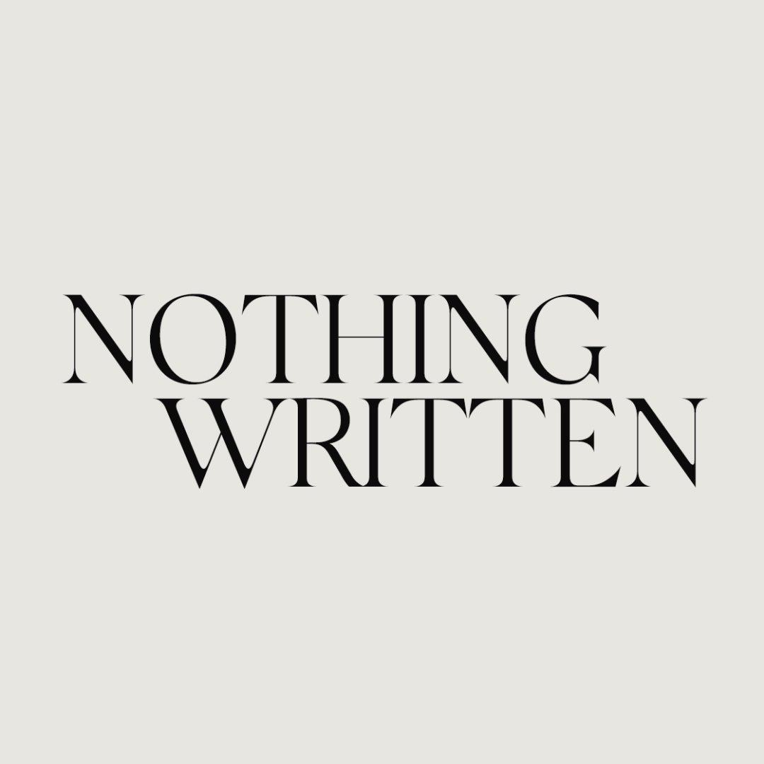 NOTHING WRITTEN线上商城