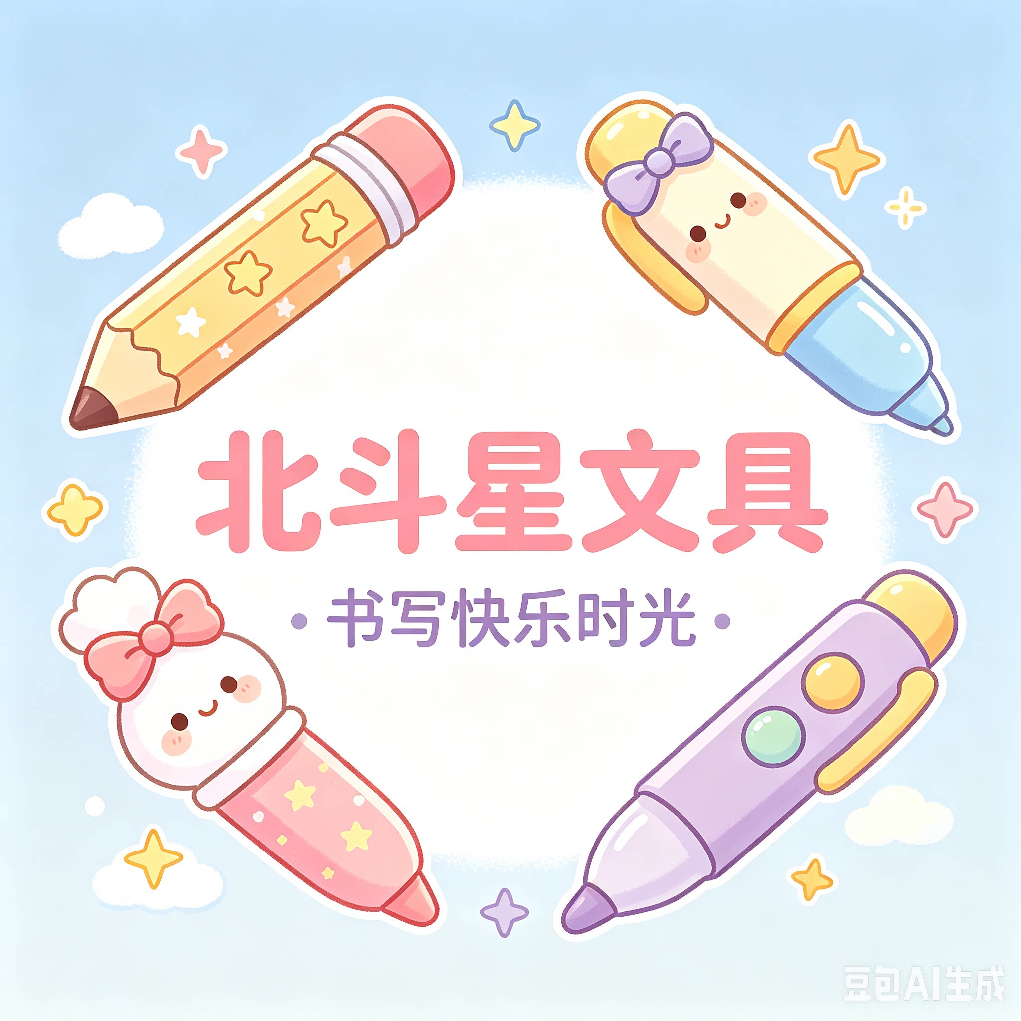 北斗星进口文具 店铺LOGO