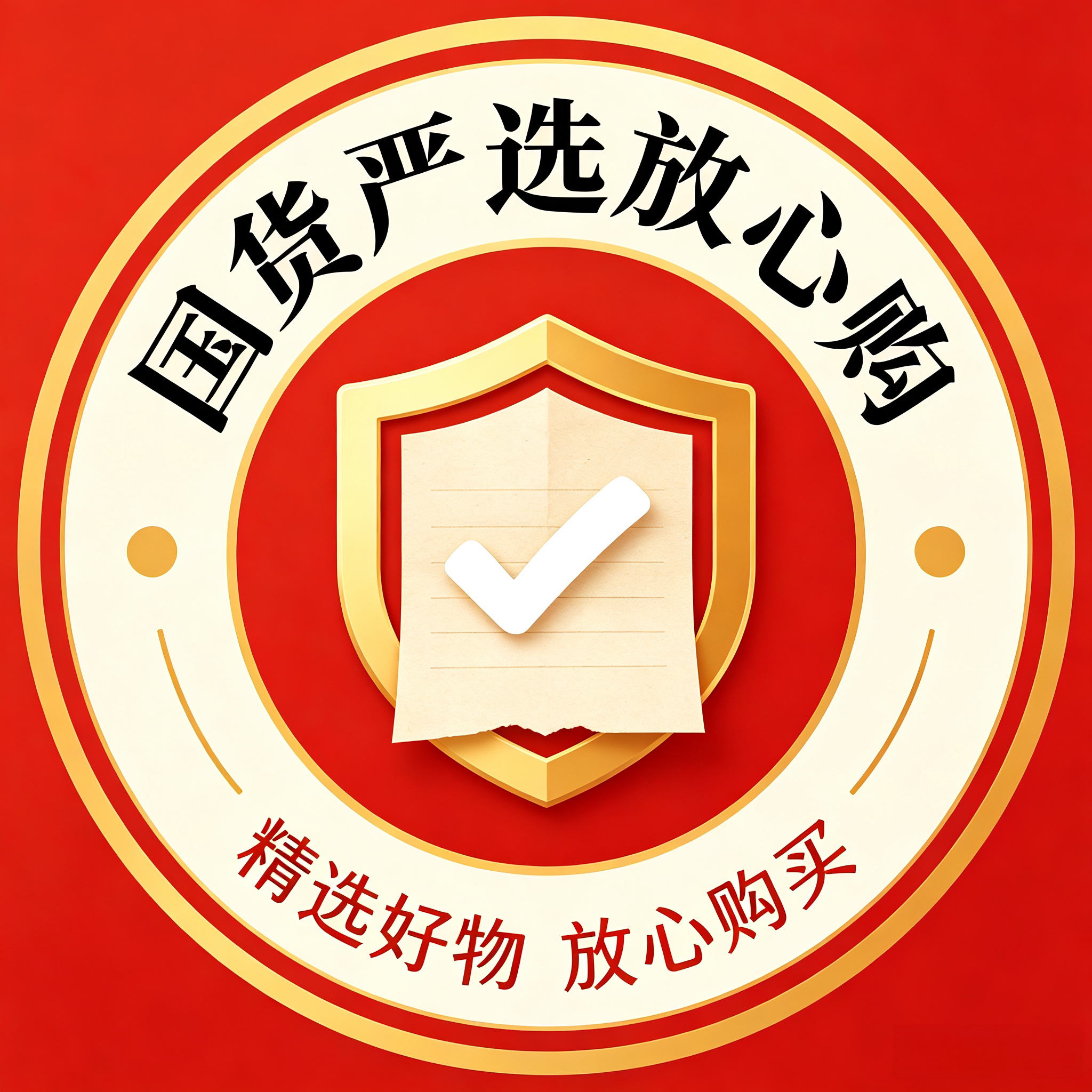 国货严选放心购 店铺LOGO