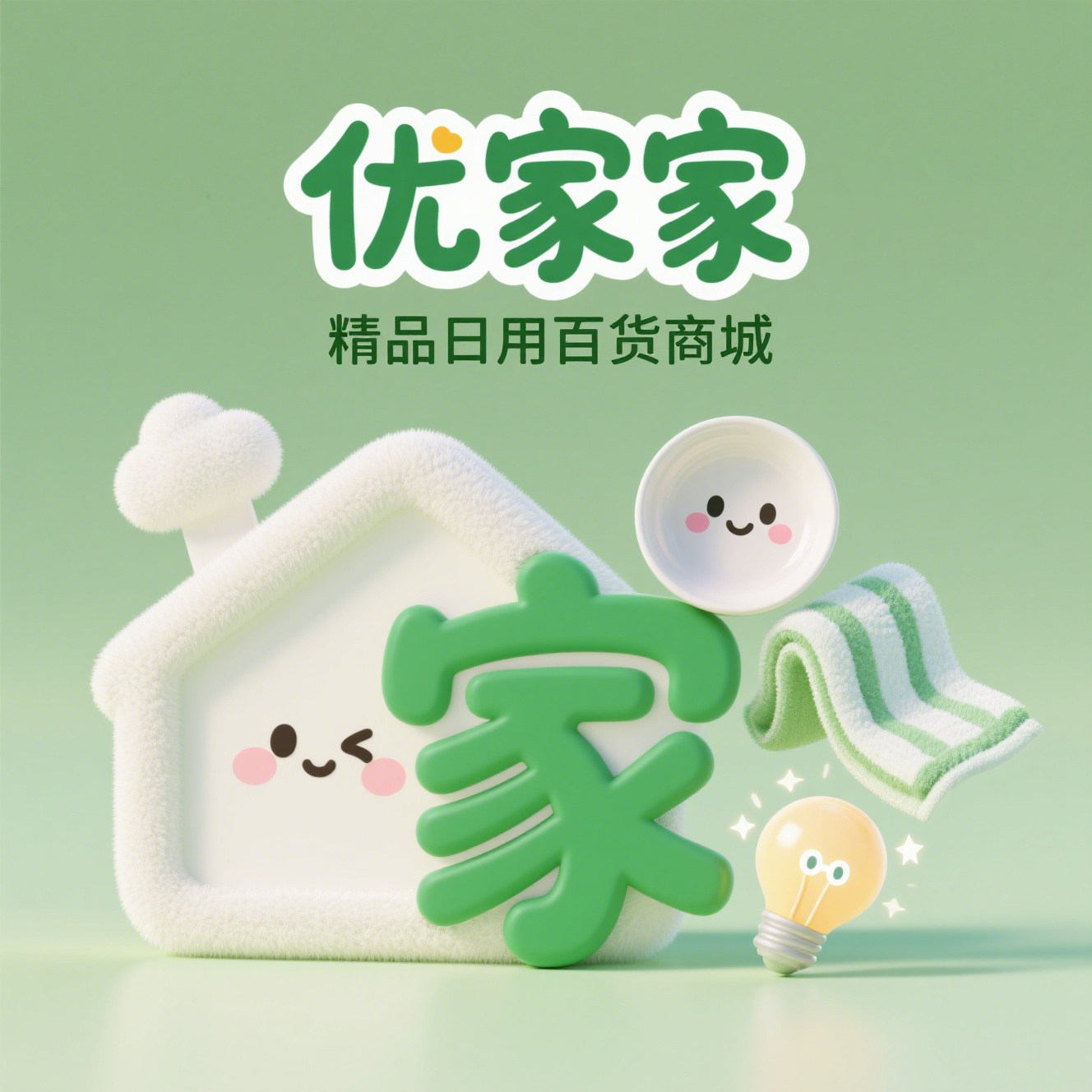 优家家 精品日用百货商城 店铺LOGO