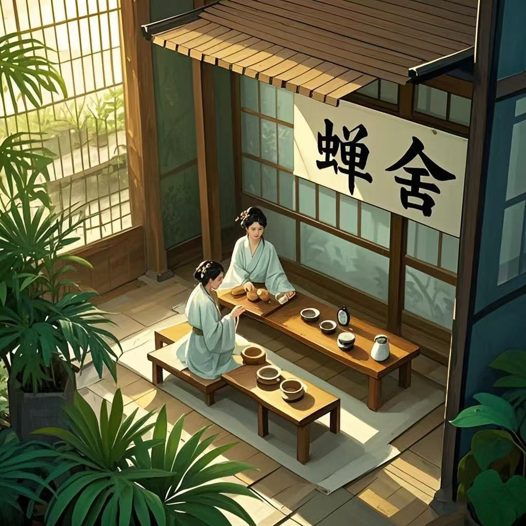 蝉舍旗舰店 店铺LOGO