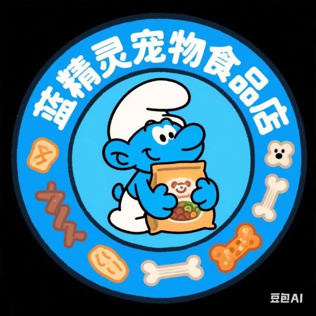 蓝精灵宠物食品店