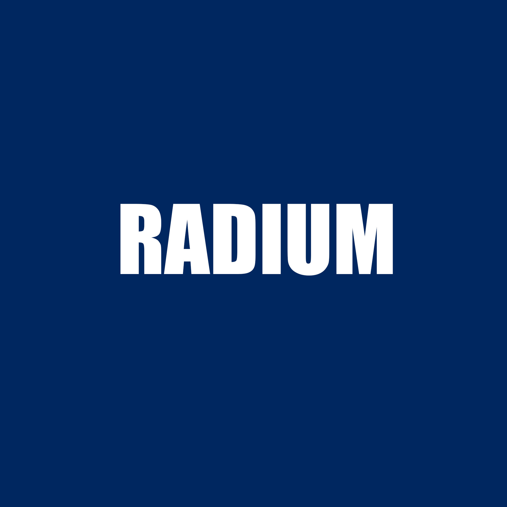 RADIUM HOMME 店铺LOGO