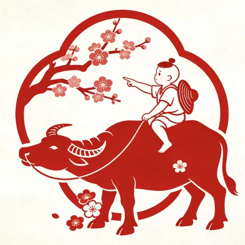 牧童邀指杏花村 店铺LOGO