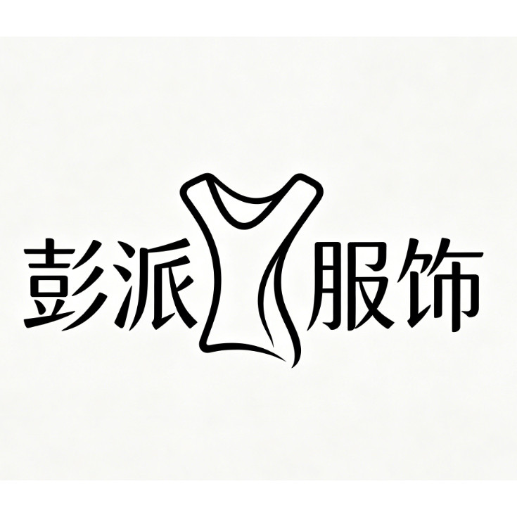 彭派服饰 店铺LOGO