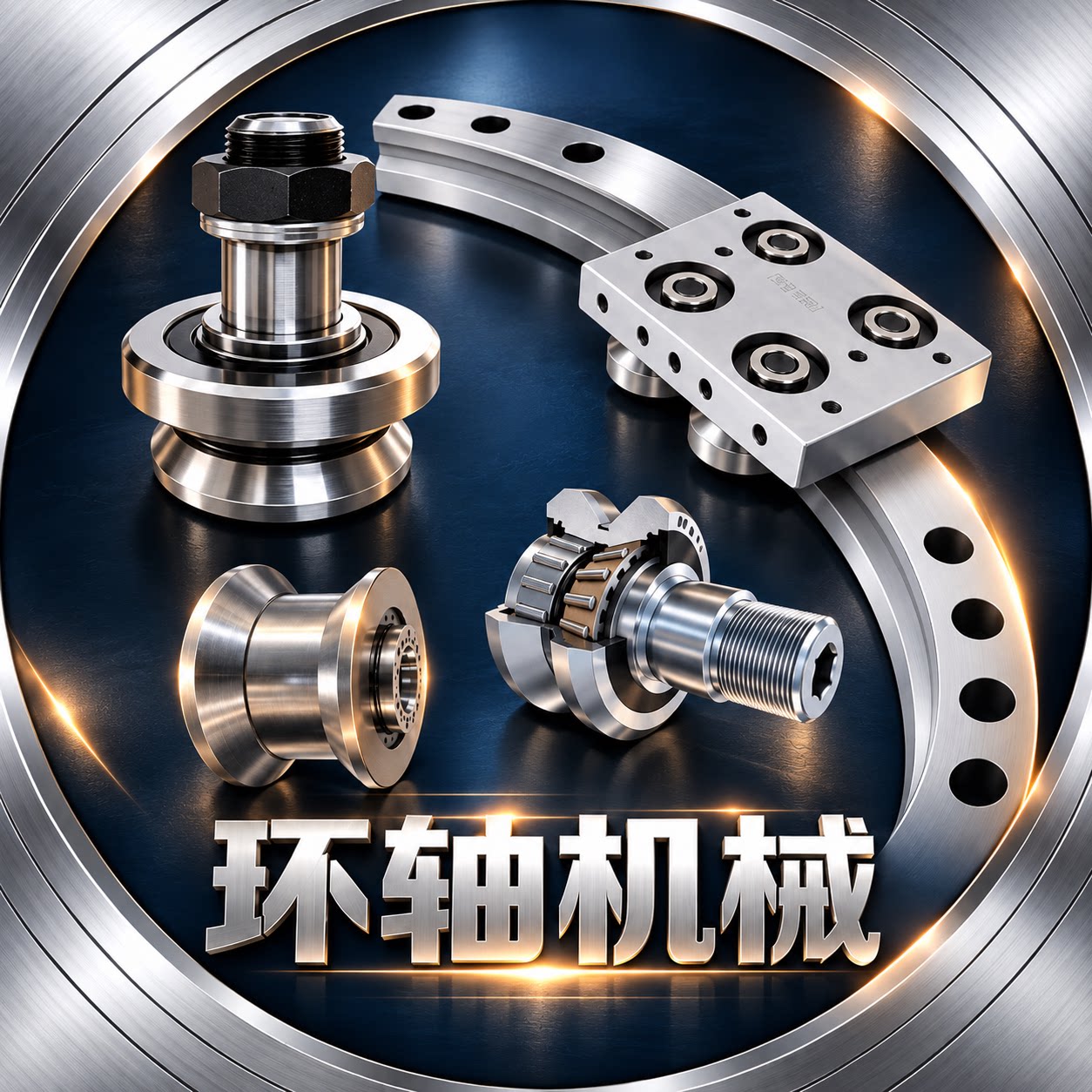 介允夫环形导轨滚轮
