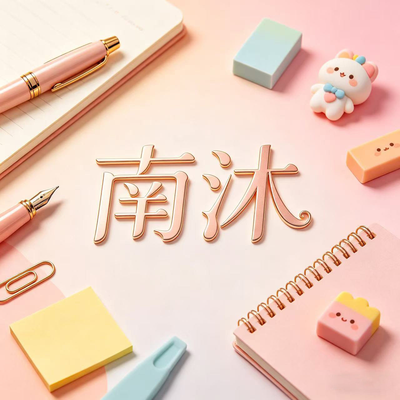 南沐办公用品 店铺LOGO