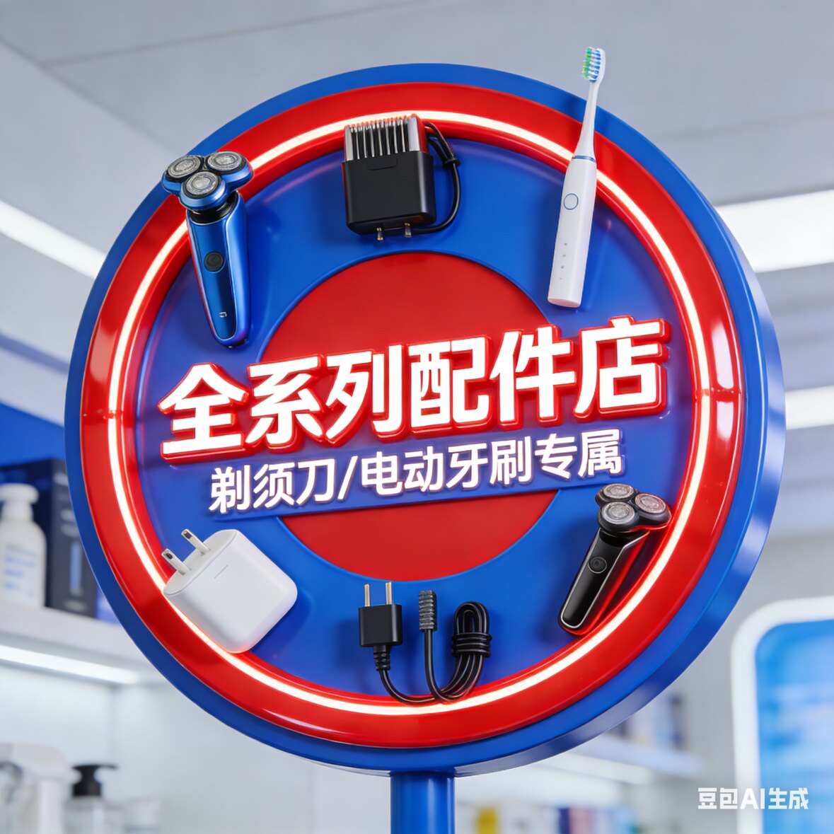 品牌全系列配件店 店铺LOGO