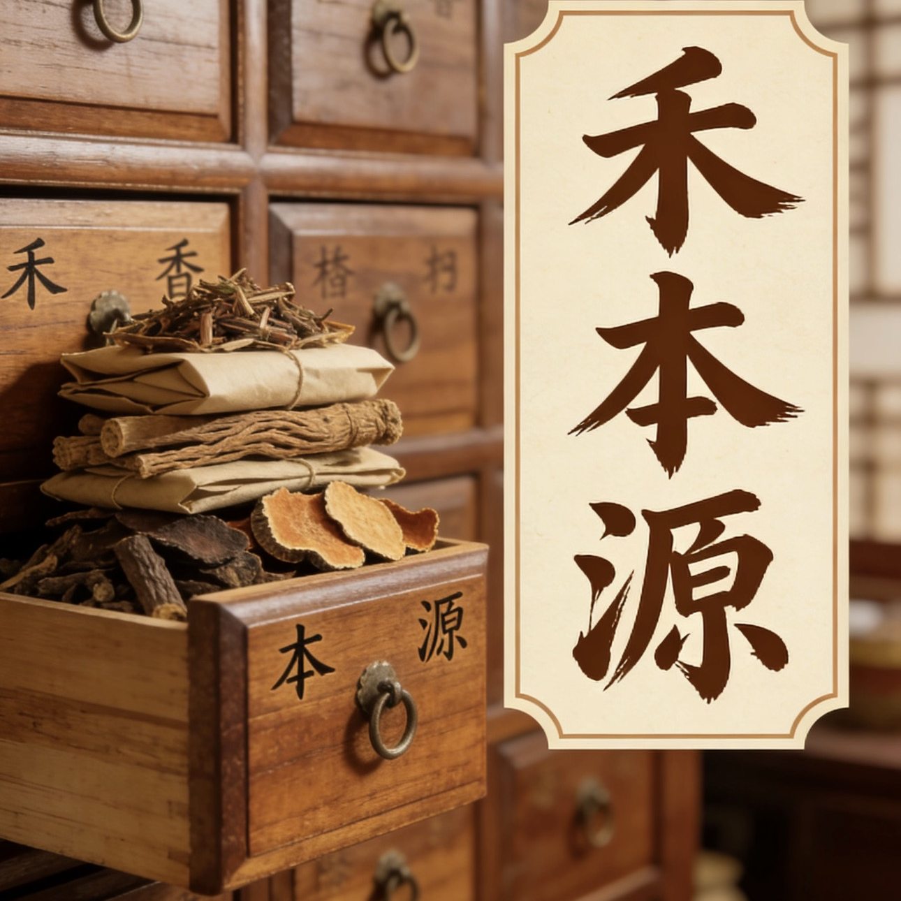 禾本源香材 店铺LOGO