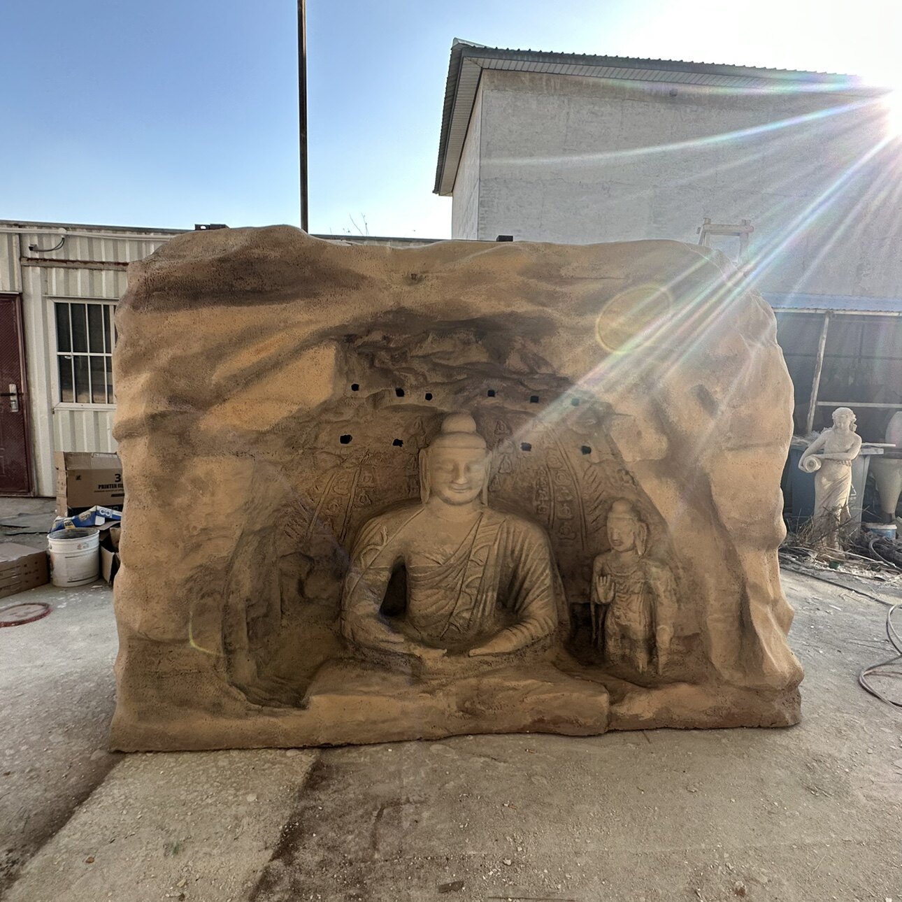 北京云豹泡沫雕刻3D打印玻璃钢