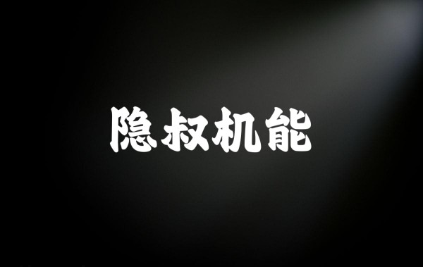 隐叔机能